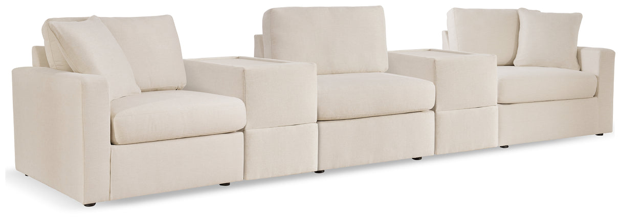 Modmax 5-Piece Sectional and 3 Ottomans