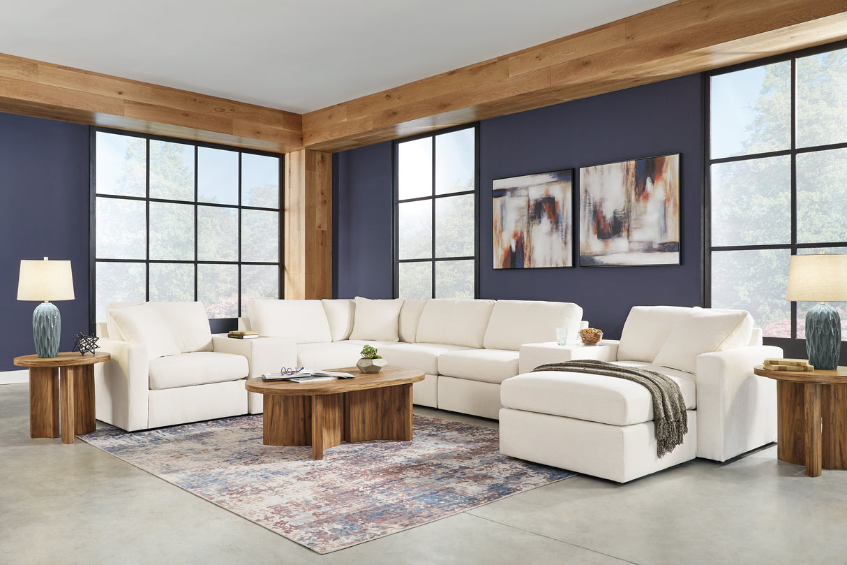 Modmax 6-Piece Sectional and Ottoman