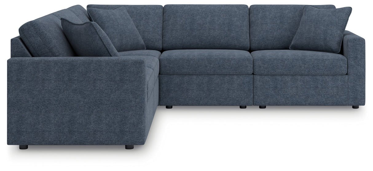 Modmax 5-Piece Sectional and Swivel Glider Recliner