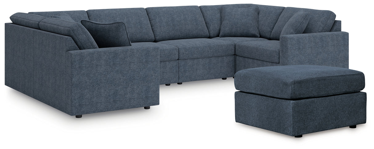 Modmax 6-Piece Sectional and Ottoman