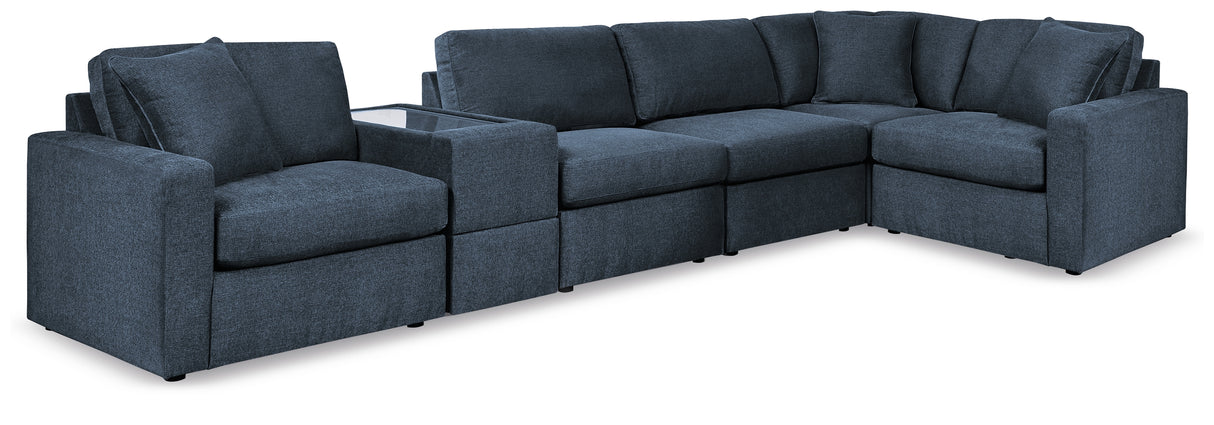 Modmax 6-Piece Sectional and Ottoman