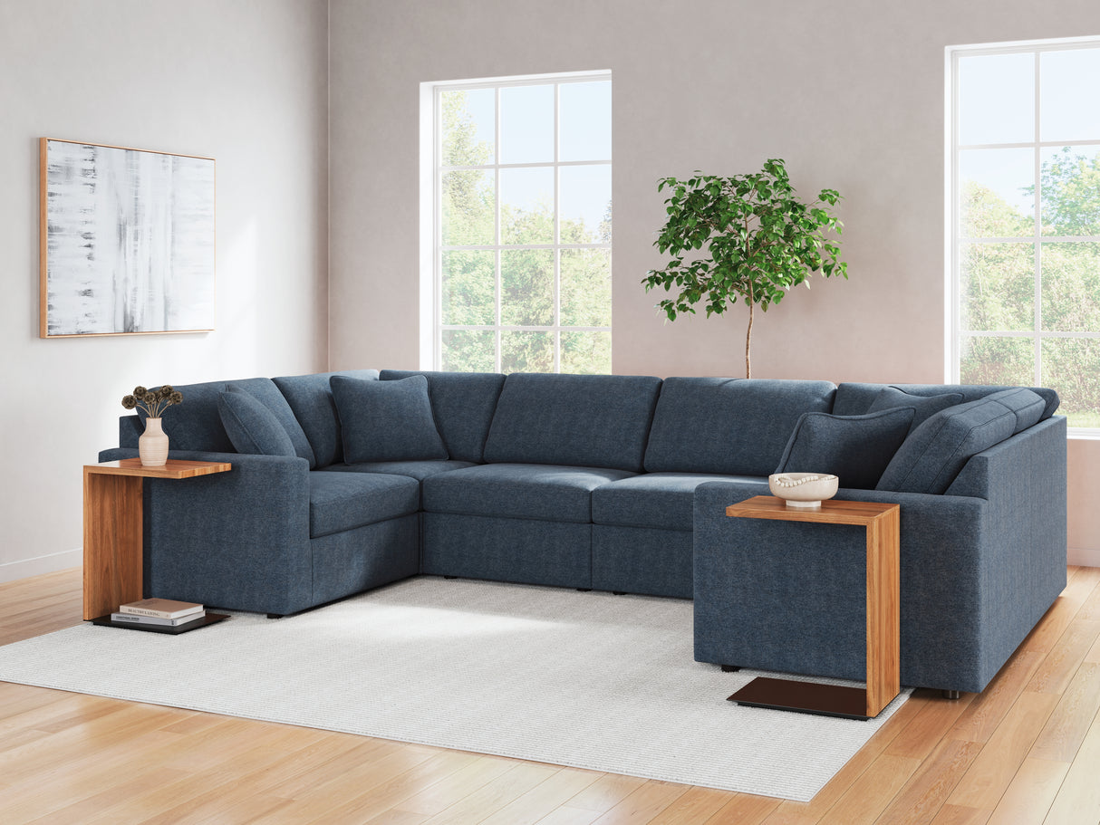 Modmax 6-Piece Sectional and Ottoman