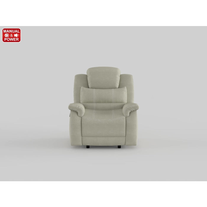 Shola Power Reclining Chair With Headrest And Usb Port