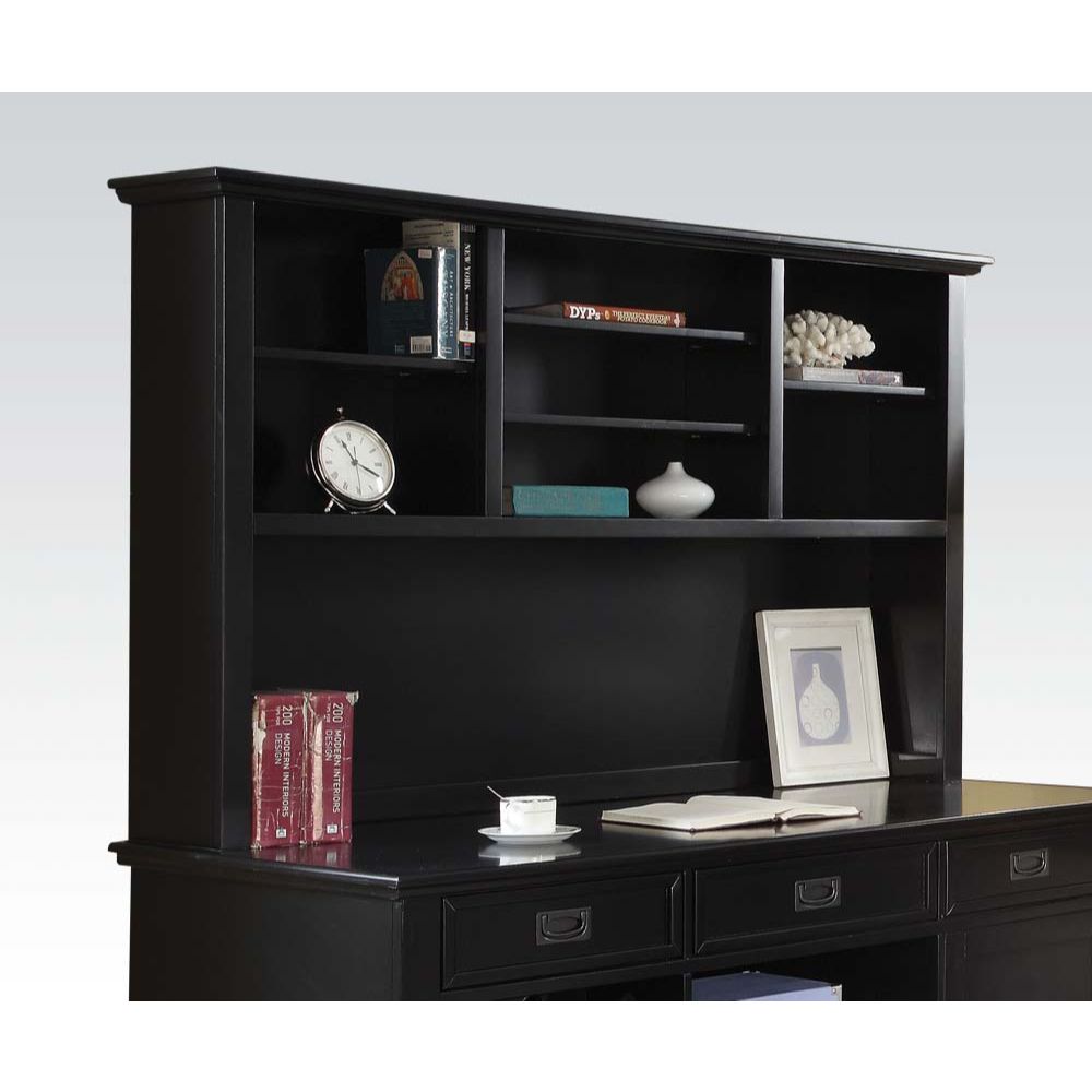 Pandora Black Finish Office Cabinet