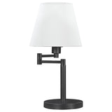 Colombe Rotatable Frame Table Lamp Off White And Matte Black