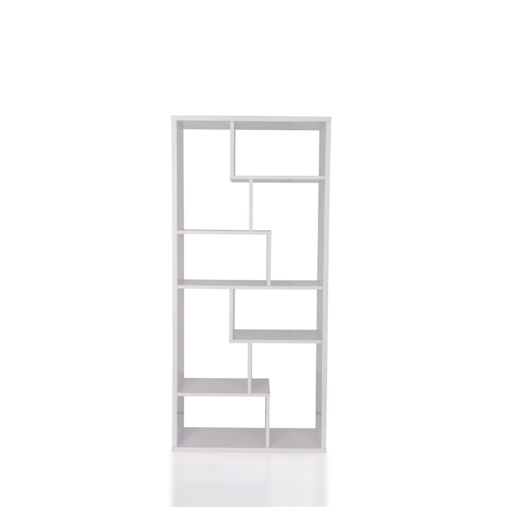 Mileta White Finish Ii Bookshelf