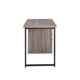 Coy Gray Oak Finish Desk