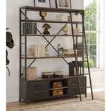 Actaki Sandy Gray Finish Bookshelf