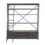 Actaki Sandy Gray Finish Bookshelf