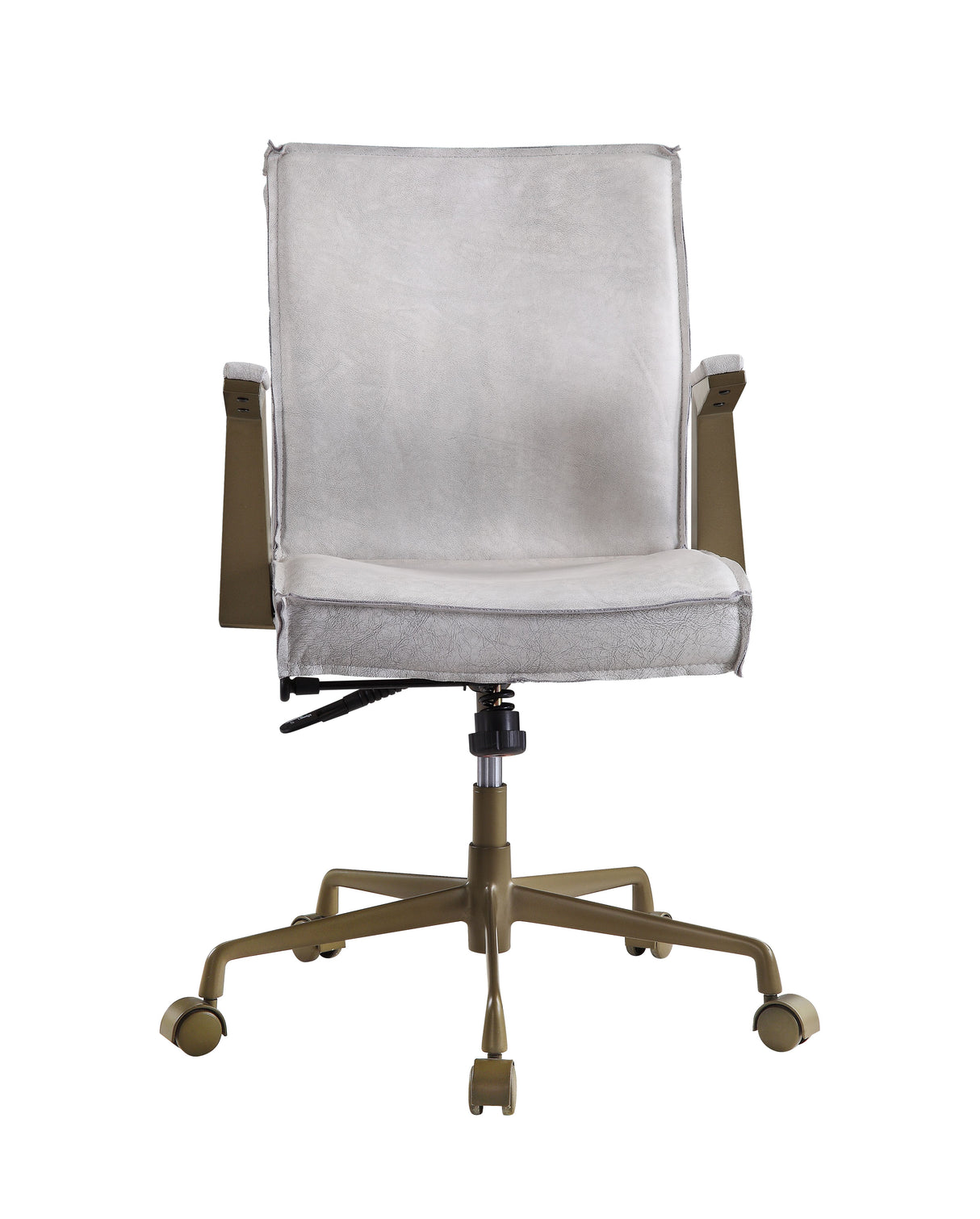 Attica Vintage White Top Grain Leather Executive Office Chair