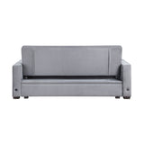 Grady Convertible Sofa With Hidden Storage, Cup Holders And Charging Ports