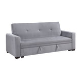 Grady Convertible Sofa With Hidden Storage, Cup Holders And Charging Ports