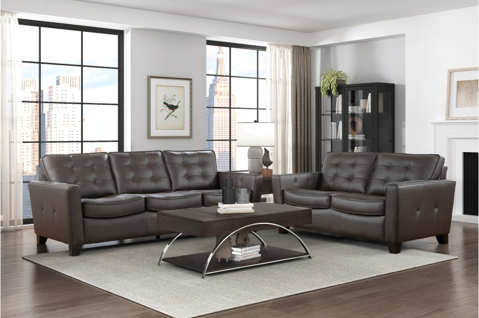 Renzo Brown Living Room Set