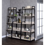 Wendral Natural & Black Finish Bookshelf