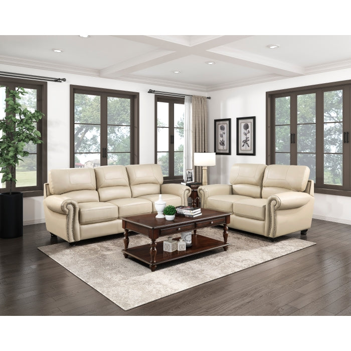 Foxborough Exposed Wood Feet With Espresso Sofa