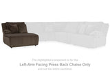 Top Tier Left-Arm Facing Press Back Chaise