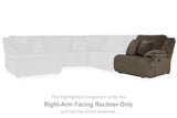 Top Tier Right-Arm Facing Recliner