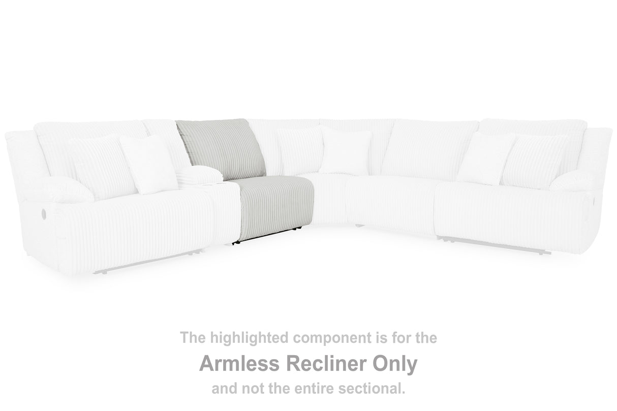 Top Tier Armless Recliner