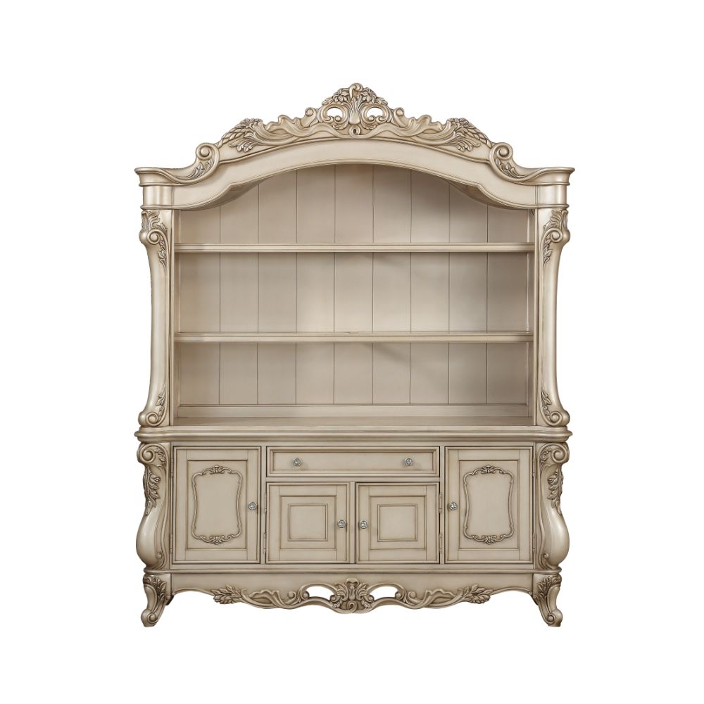 Gorsedd Golden Ivory Finish Bookshelf