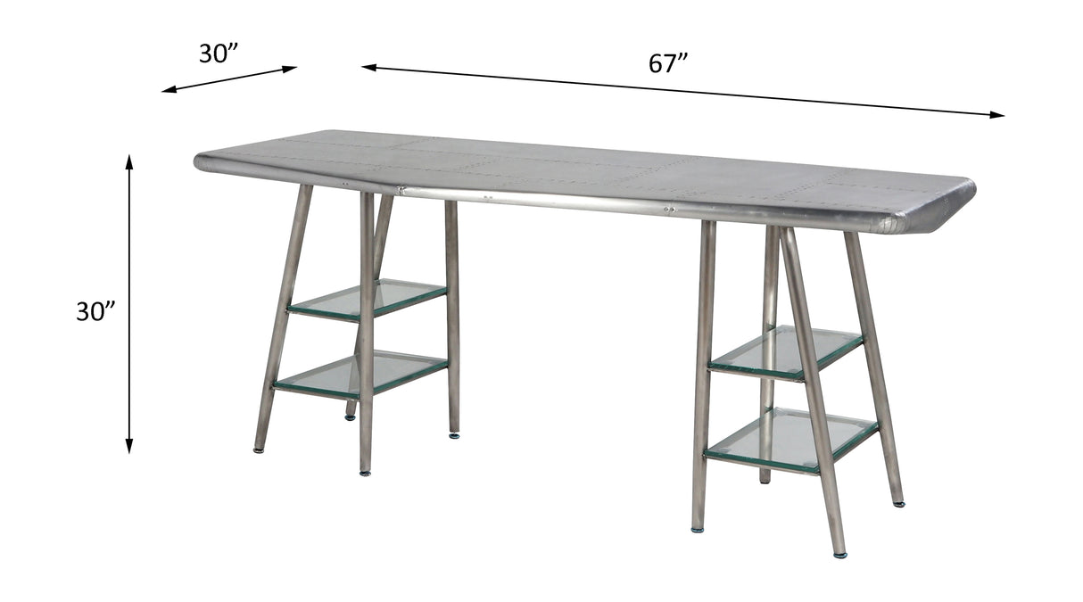 Brancaster Aluminum Desk