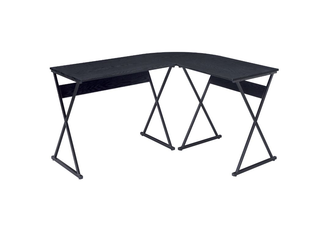 Zafiri Black Finish Writing Desk