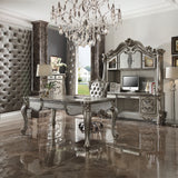 Versailles Antique Platinum Finish Desk