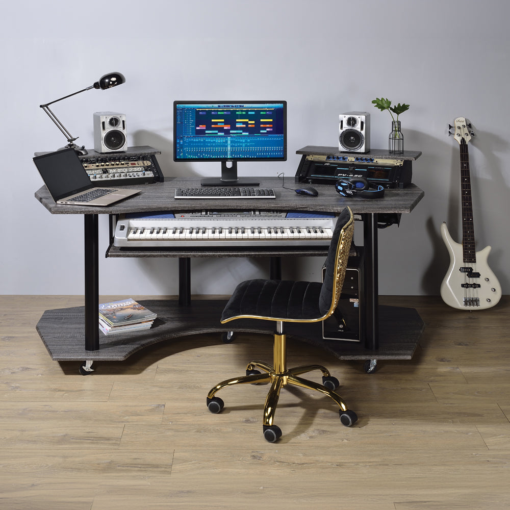 Eleazar Black Oak Finish Music Desk