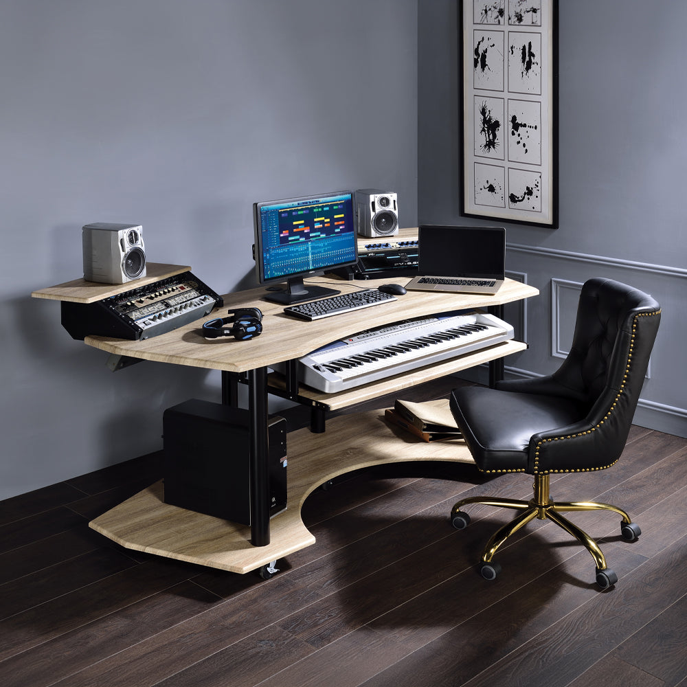 Eleazar Natural Oak Finish Music Desk