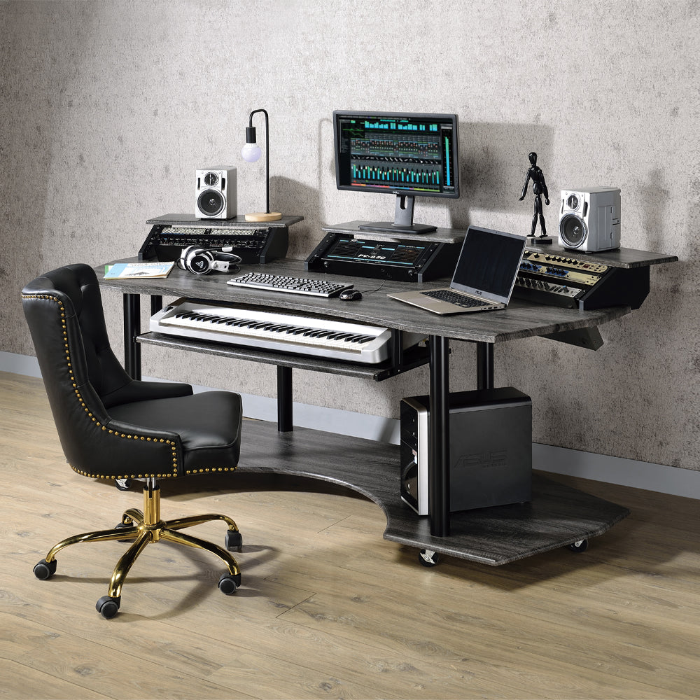 Eleazar Black Oak Finish Music Desk