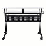 Suitor White & Black Finish Music Desk