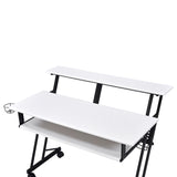 Suitor White & Black Finish Music Desk