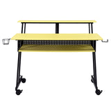 Suitor Yellow & Black Finish Music Desk