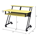 Suitor Yellow & Black Finish Music Desk