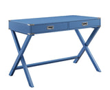 Amenia Blue Finish Writing Desk