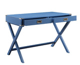 Amenia Blue Finish Writing Desk