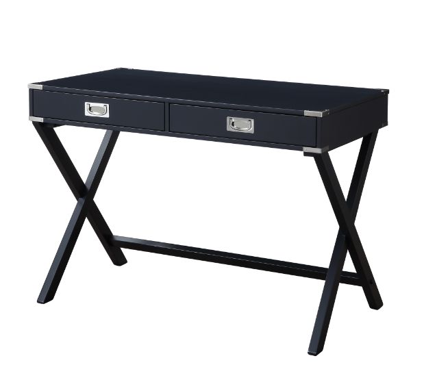 Amenia Charcoal Finish Writing Desk