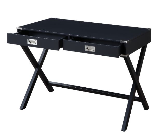 Amenia Charcoal Finish Writing Desk