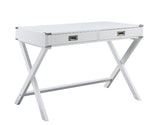 Amenia White Finish Writing Desk