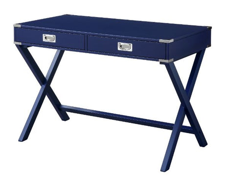 Amenia Navy Blue Finish Writing Desk