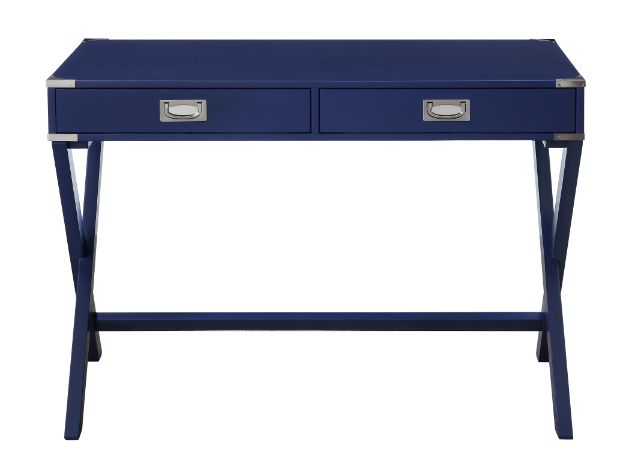 Amenia Navy Blue Finish Writing Desk