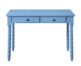 Altmar Blue Finish Writing Desk