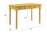 Altmar Yellow Finish Writing Desk