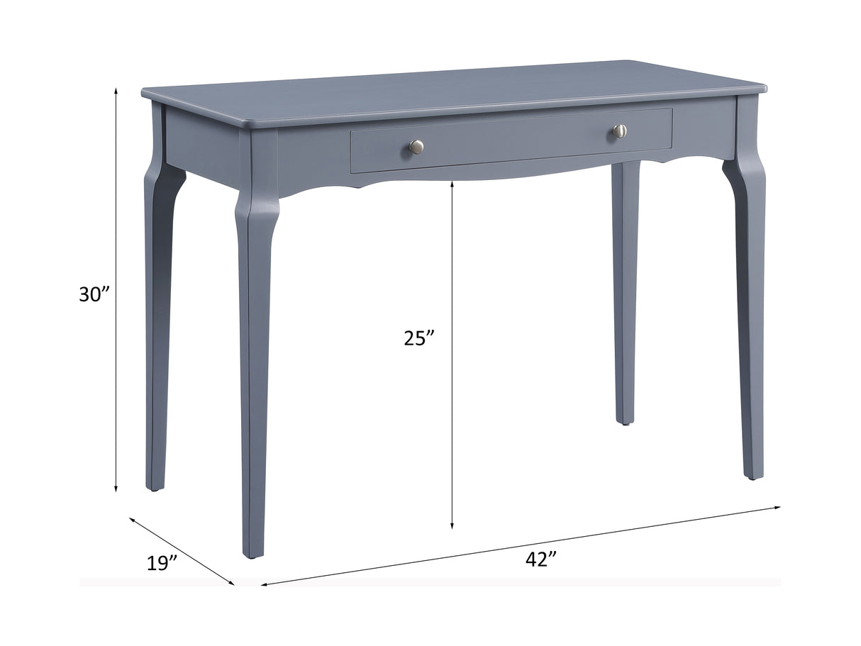 Alsen Gray Finish Writing Desk