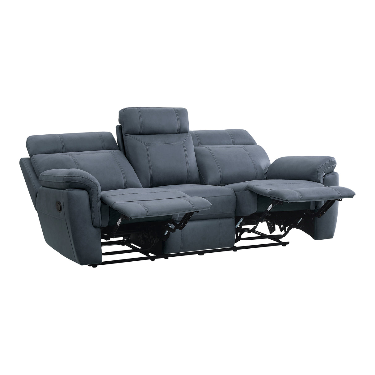 Clifton Double Reclining Sofa With Center Drop-Down Cup Holders