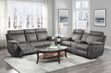 Clifton Double Reclining Sofa With Center Drop-Down Cup Holders