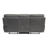 Clifton Double Reclining Sofa With Center Drop-Down Cup Holders