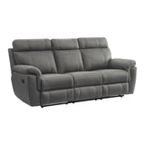 Clifton Double Reclining Sofa With Center Drop-Down Cup Holders