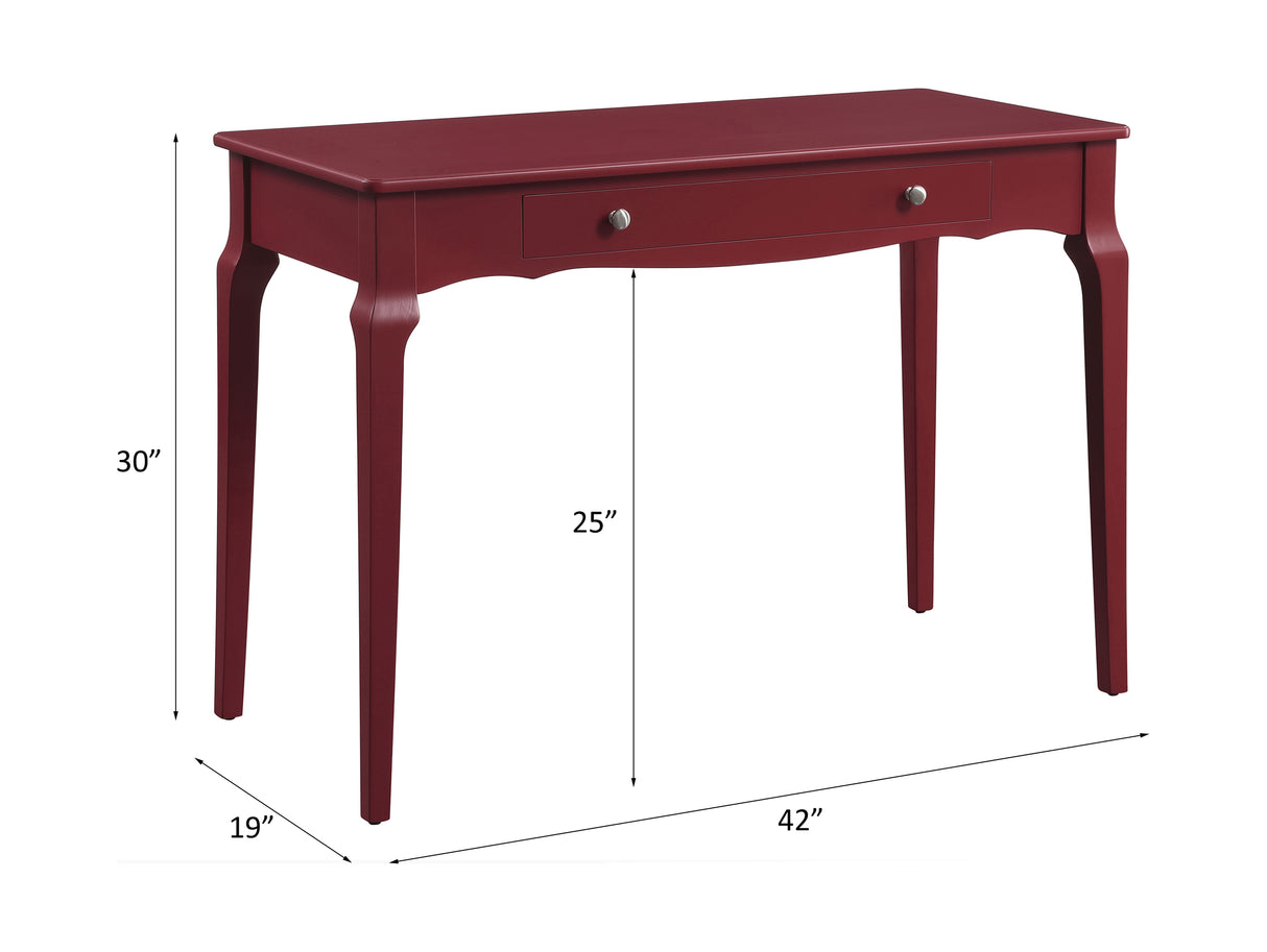 Alsen Red Finish Writing Desk