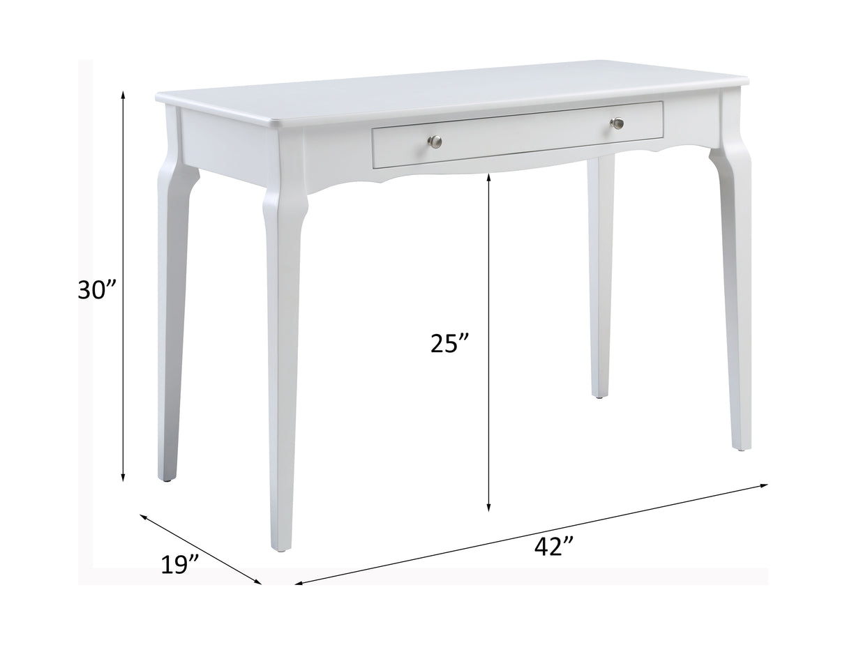 Alsen White Finish Writing Desk