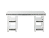 Noralie Mirrored & Faux Diamonds Writing Desk